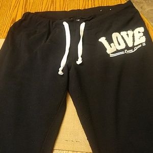 Fashion Nova "Love" Ankle Length Jogger Pants